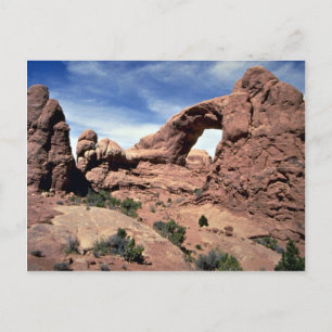 Carte Postale Fenêtre sud, Parc national des Arches, forme roche