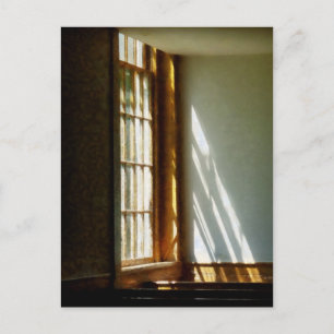 Carte Postale Fenêtre Sun Streaming Through