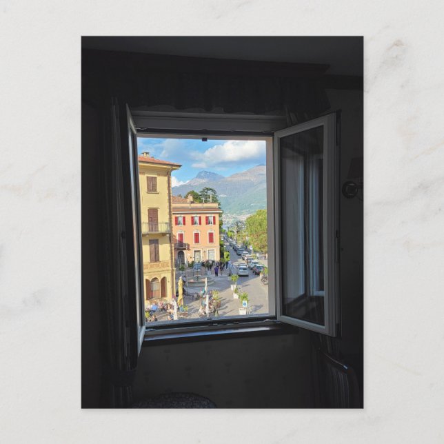 Carte Postale Fenêtre vers l'Italie (Devant)