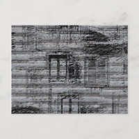 fenêtres grises et gribouillis sur fond texturé mé