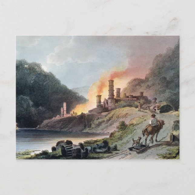 Carte Postale Fer, Coalbrookdale (Devant)