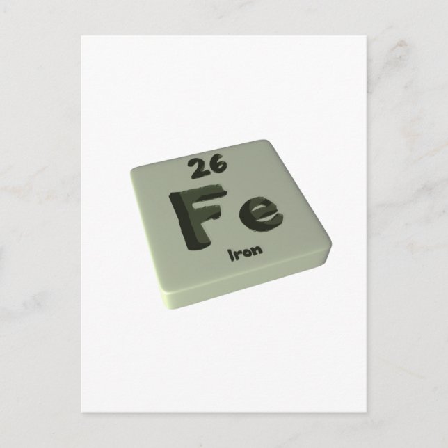 Carte Postale Fer Fe (Devant)