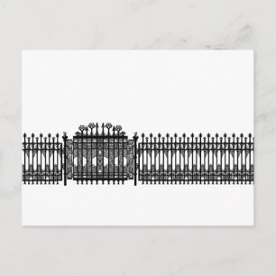 Carte Postale Fer forgé