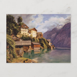 Carte Postale Ferdinand Georg Waldmüller : Hallstatt