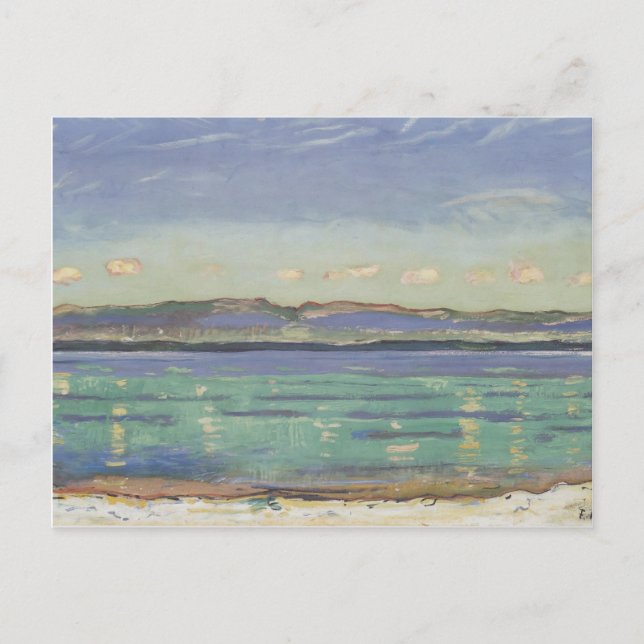 Carte Postale Ferdinand Hodler- Paysage avec rythme (Devant)