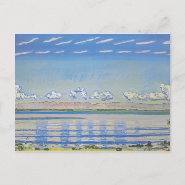 Carte Postale Ferdinand Hodler-Paysage rythmique sur le lac Léma (Devant)