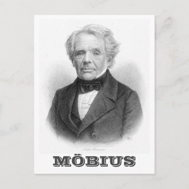 Carte postale Ferdinand Möbius (Devant)