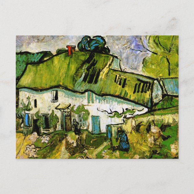 Carte Postale Ferme à deux chiffres, Vincent van Gogh (Devant)