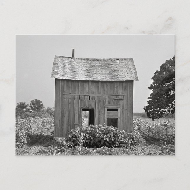 Carte Postale Ferme abandonnée, 1939 (Devant)