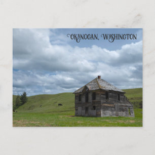 Carte Postale Ferme abandonnée Okanogan Comté Washington