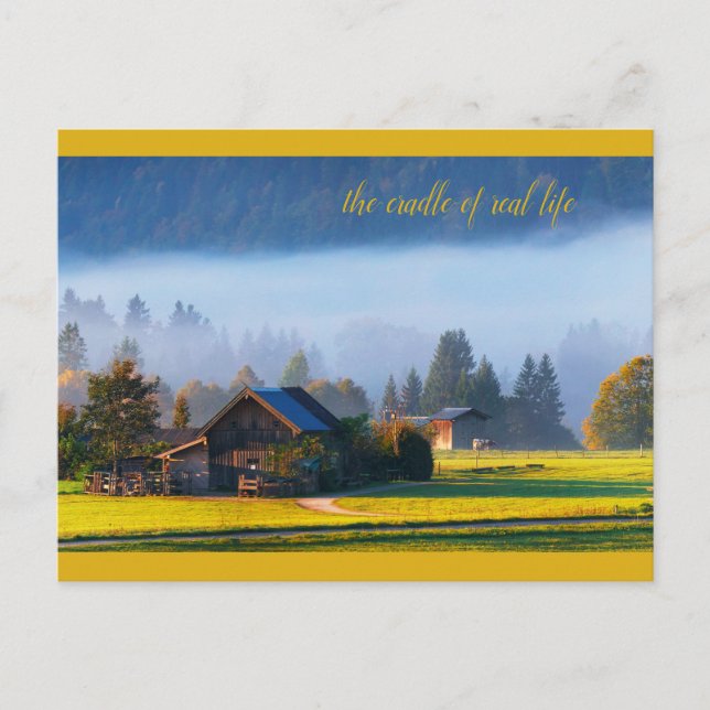 Carte Postale Ferme de la paix (Devant)