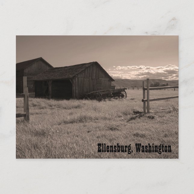 Carte Postale Ferme d'Olmstead (Devant)