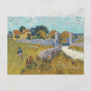 Carte postale Ferme en Provence de Vincent Van Gog