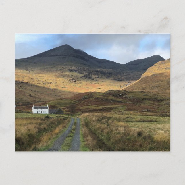 Carte Postale Ferme isolée sur l'île de Mull, en Écosse (Devant)