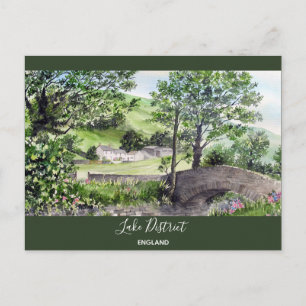 Carte Postale Ferme près de Thirlmere, Lake District, Angleterre