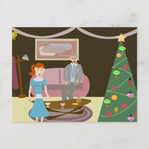 Carte Postale Fermer Noël