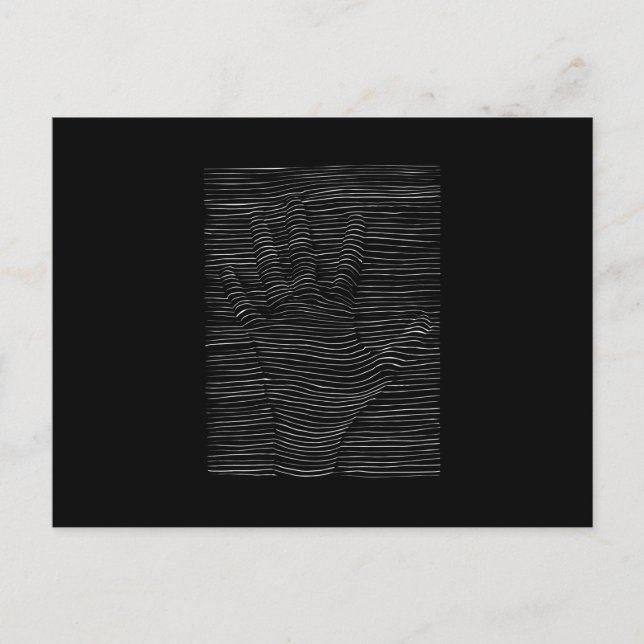 Carte Postale Fermer un oeil (Devant)