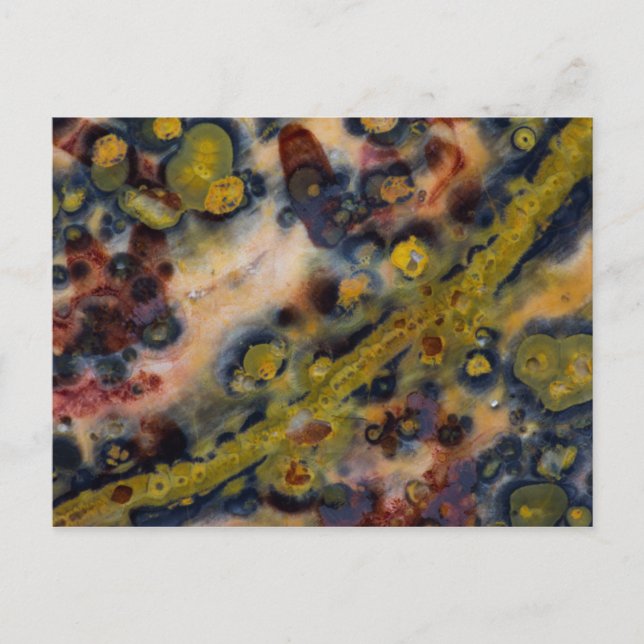 Carte Postale Fermeture Abstraite d'Ocean Jasper (Devant)