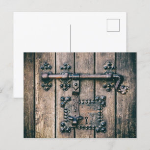 Carte Postale Fermeture de la porte de l'église Nossa Senhora da