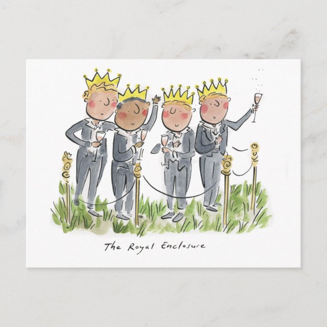 Carte Postale Fermeture royale (Devant)