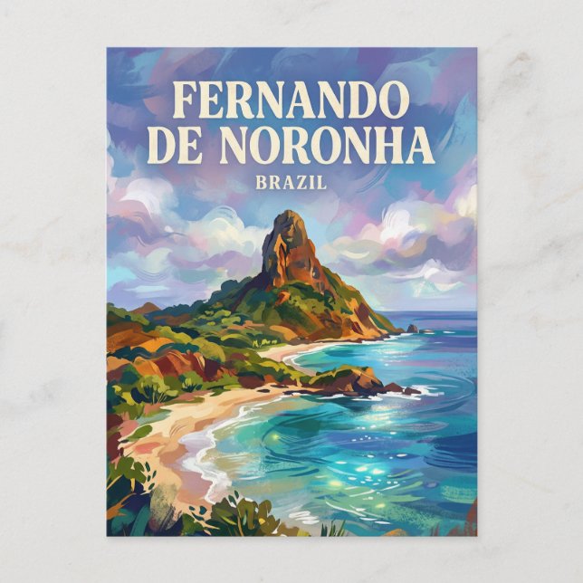 Carte Postale Fernando de Noronha Brésil (Devant)