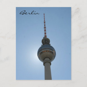 Carte Postale fernsehturm berlin