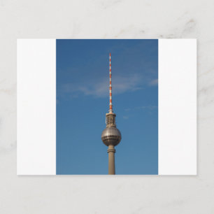 Carte Postale Fernsehturm Télévision Tour Alexanderplatz Berlin