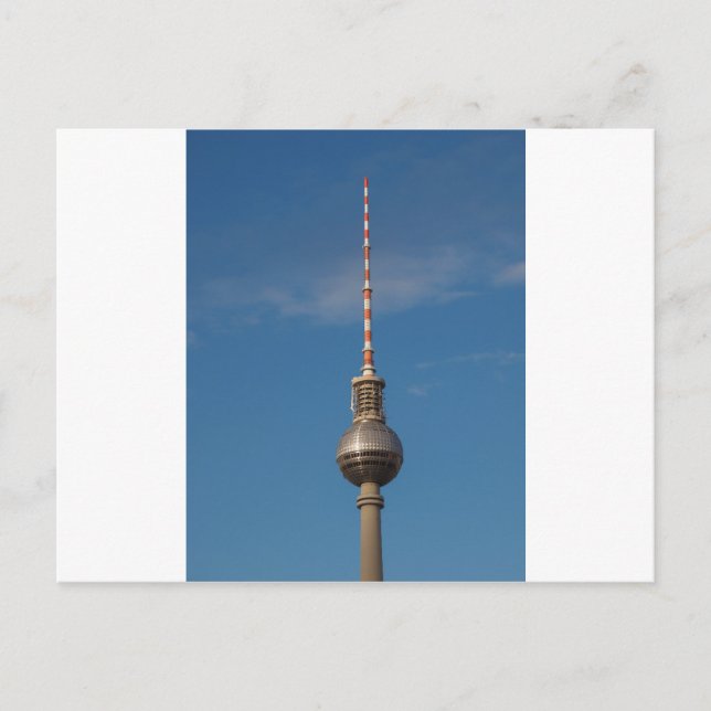 Carte Postale Fernsehturm Télévision Tour Alexanderplatz Berlin (Devant)
