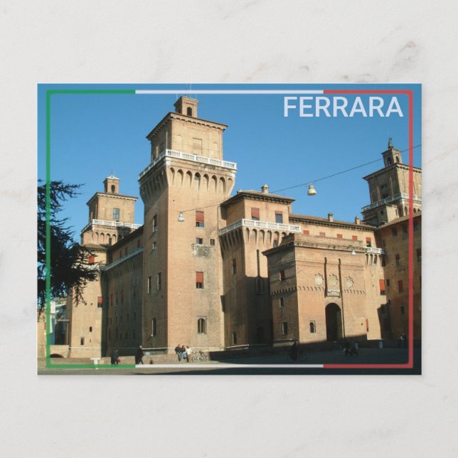 Carte Postale Ferrare - Italie (Devant)