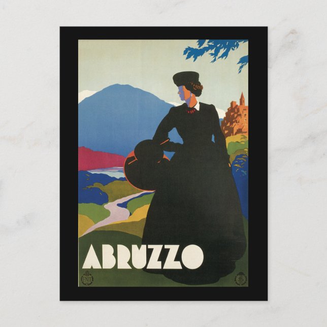 Carte Postale Ferrari Abruzzo Italie (Devant)