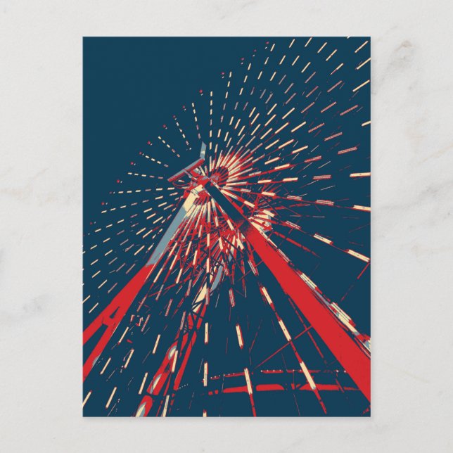 Carte Postale Ferris Wheel (Devant)