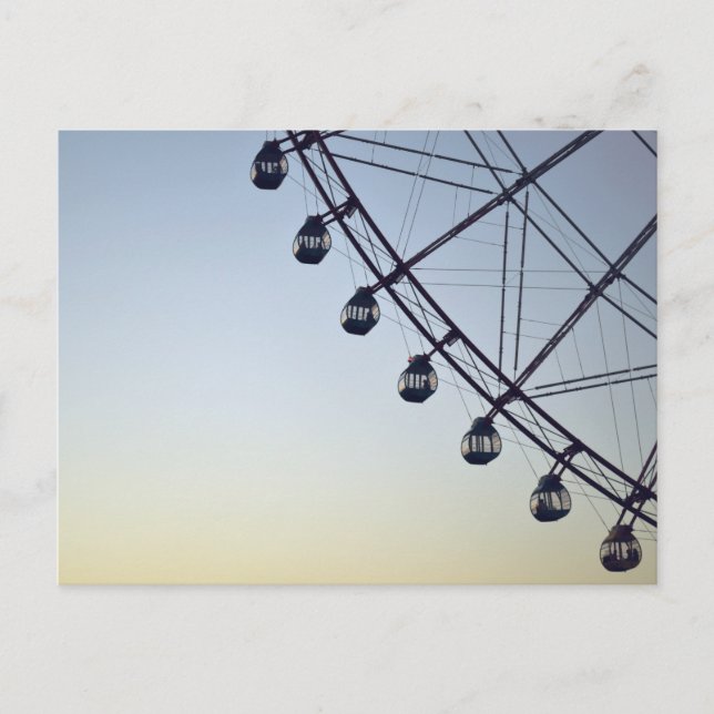 Carte Postale Ferris Wheel à Dusk (Devant)