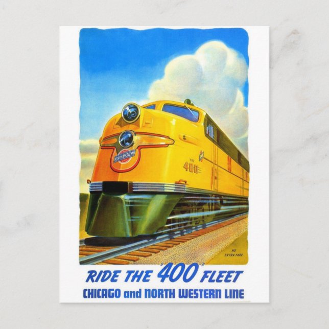 Carte postale ferroviaire classique (Devant)