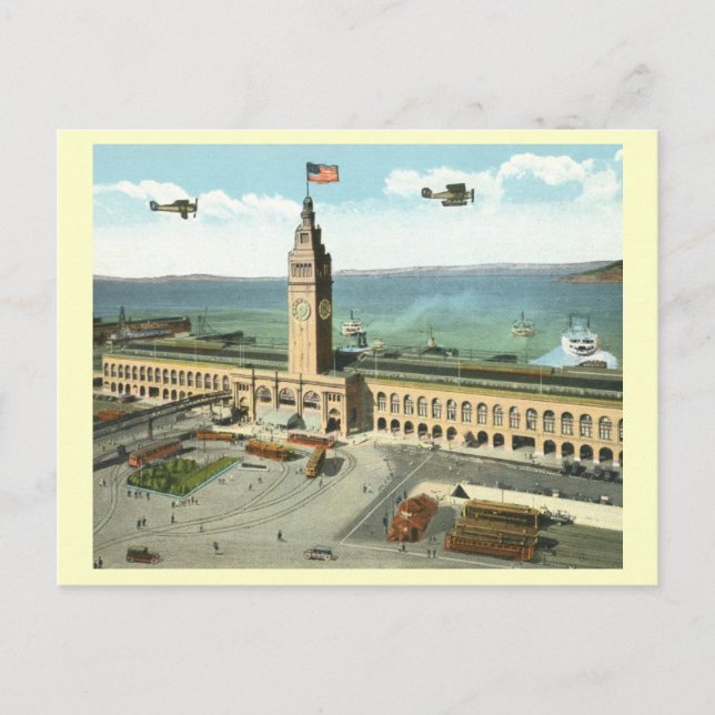 Carte Postale Ferry Building, San Francisco (Devant)