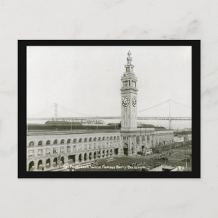 Carte Postale Ferry Building, San Francisco Vintage