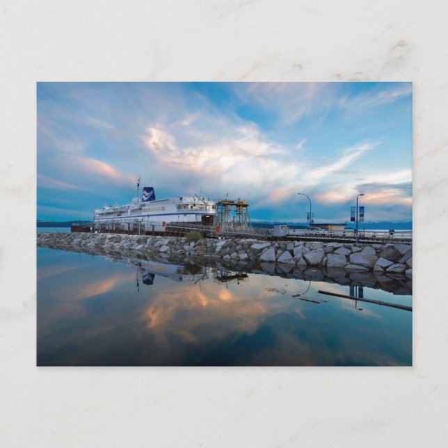 Carte Postale Ferry Comox (Devant)