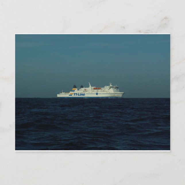 Carte Postale Ferry de ligne TT (Devant)