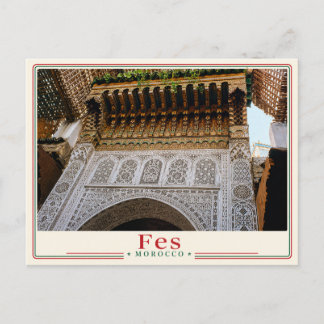 Carte Postale Fes - Morocco Postcard