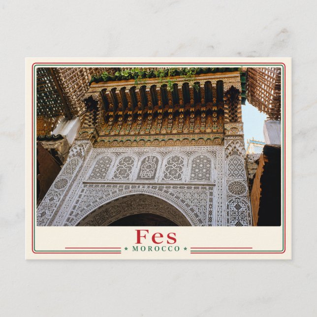 Carte Postale Fes - Morocco Postcard (Devant)