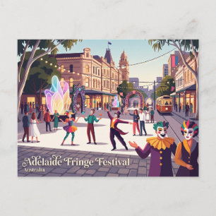 Carte Postale Festival Adelaide Fringe Australie