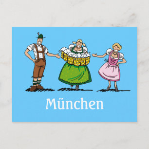 Carte postale FESTIVAL DE BIÈRE München