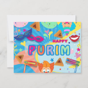 Carte Postale Festival de Purim 2026