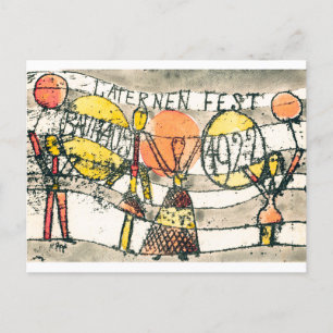 Carte Postale Festival des lanternes de Bauhaus   Paul Klee  