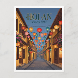 Carte Postale Festival des lanternes de Hoi An au Vietnam