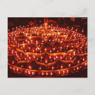 Carte Postale Festival des lumières en Inde