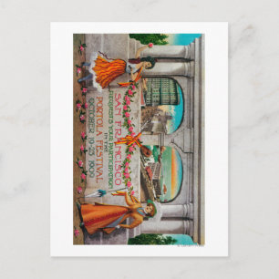 Carte Postale Festival Portola Publicité (femmes)