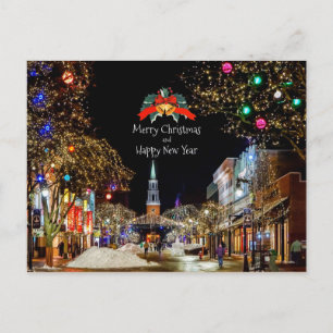 Carte Postale Festive Noël