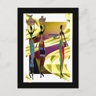 Carte Postale Fête africaine