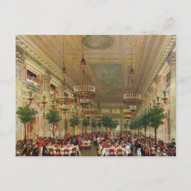 Carte Postale Fête aux Tuileries pour célébrer le (Devant)