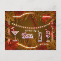 Fête d'anniversaire virtuelle pour adultes de Neon
